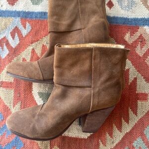 rag & bone Brown Suede Newberry Heeled Boots
